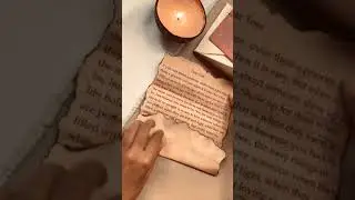 How to make vintage love letter🥀| DIY vintage letter | Shorts