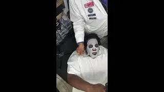 Watch me get a facial
