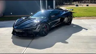 2024 Black C8 Z06 Corvette with Z07 package