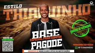 BASE PARA COMPOR PAGODE - ESTILO THIAGUINHO