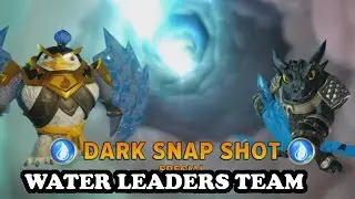 Skylanders Imaginators - King Pen & Dark Snap Shot GAMEPLAY - WATER LEADERS TEAM