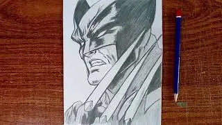 How to Draw Wolverine Easy | Step-by-Step Marvel Superhero Drawing Tutorial for Beginners