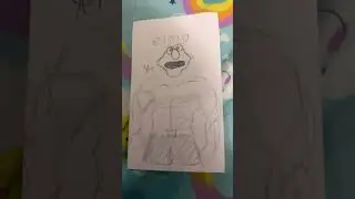 Buff Elmo #fypシ゚viral #drawing