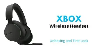 Xbox Wireless Gaming Headset - Unbox, Setup, and Test