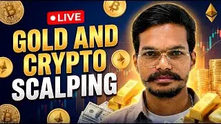 BTC Live Trading 🔴 | Live Crypto Trading | Gold and Crypto Scalping