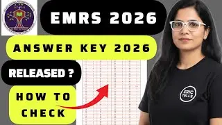 emrs final answer key | eklavya model residential school final answer key 2026