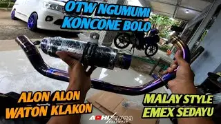 MX SEDAYU OTW MALAY STYLE‼️KNALPOT MALAY SEDAYU SUDAH SIAP‼️SOLORAYA X MALAY PANGGAH LOSS‼️CJDWGANK