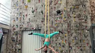 Tutorial Tecido Acrobático - Sequencia na Gota -  Voar Sem Asas Online