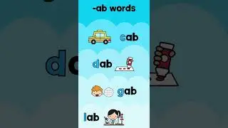 AB Word Family #phonics