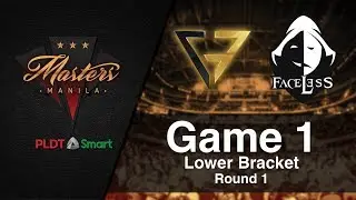 Clutch Gamers vs Faceless | Game 1 | The Manila Masters | LB Round 1