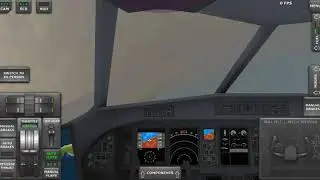 E 42 crosswind approach and landing [TFS]