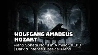Wolfgang Amadeus Mozart &ndash; Piano Sonata No. 8 in A minor, K.310 | Dark & Intense Classical Piano