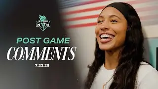 Natasha Cloud, Izzy Harrison, Breanna Stewart & Sabrina Ionescu | Post Game Comments | July 22, 2025