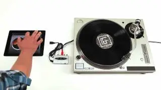 How to use iPad for recording vinyl tracks: BEHRINGER UFO202 USB interface