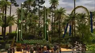 RCT3 Theme Park - Thrill Spot (HD)