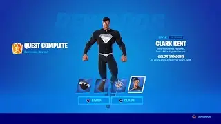 How to Unlock SHADOW SUPERMAN SKIN STYLE NOW in Fortnite! (Fortnite Shadow Superman)