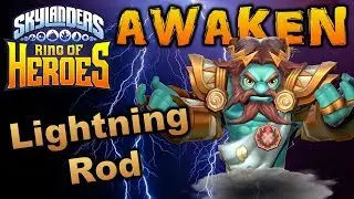 LIGHTNING ROD - Character AWAKEN & Showcase | Skylanders Ring Of Heroes!