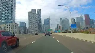 Driving Toronto DVP Don Valley Parkway Drive | Canada 4K drive video