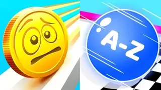Coin Rush Vs A-Z Run Gameplay Walkthrough Android,iOS / New Update