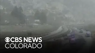 I-70 reopens in western Colorado after 20- and 30-car crashes; no injuries reported