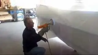 Inplastning av bat med Ripack 2200