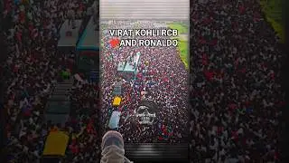 Virat Kohli and Ronaldo #electronicmusic #pride #ronaldo #viratkohli #rcb #festival #shorts #trend