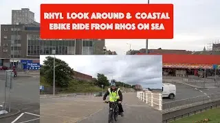 Rhyl look around coastal ebike ride from Rhos on Sea