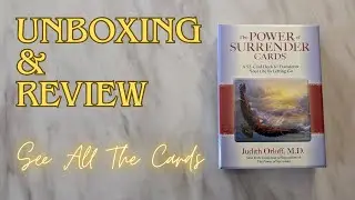 The Power of Surrender Cards Unboxing Review & Flip Through #oracle #tarot #unboxing #surrender