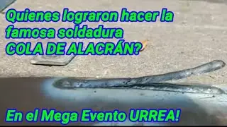 Soldadura cola de alacrán (escorpión)