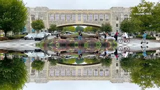 Mirrored scenes from Blacksburg