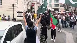 Shayan Ali march to Avenfield against Imran Khan&rsquo;s arrest