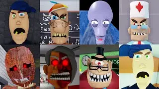 TEAMWORK OBBY SPEEDRUNS! Alien Obby, School Escape, Hospital Escape, Team Prison, Mr Nightmare,Tobys