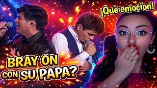 REACCI&Oacute;N VOCAL COACH 😭🔥 BRAY y su PAP&Aacute; cantan JUNTOS y el ESCENARIO EXPLOTA