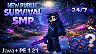 🔥 Best Public Survival SMP - 24/7⏰ &ndash; For Java & PE Players🎮 | #minecraft #publicsmp