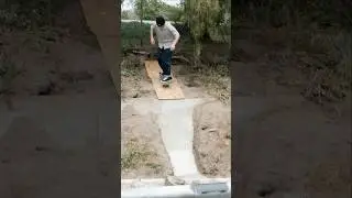 Making a new skate spot!