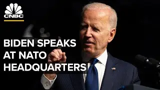 President Biden delivers remarks at NATO headquarters &mdash; 6/14/21