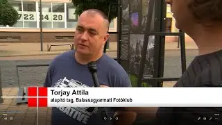 Torjay Attila interj&uacute; Balassagyarmati Fot&oacute;klub ki&aacute;ll&iacute;t&aacute;s megnyit&oacute;