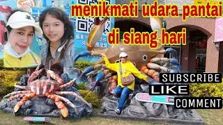 menikmati udara pantai di siang hari @ghabrielrena154 #menikmati#udarapantai#disianghari#panas.