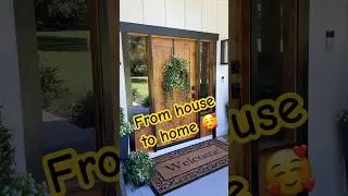 Turning houses into homes, one custom door at a time ❤️🔨 #Custom #FamilyHome #MakingMemories&rdquo;