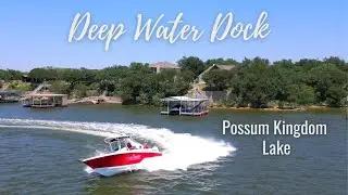 Deep Water Dock Home across from Sandy Beach Possum Kingdom Lake