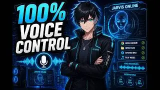 IRON MAN JARVIS on PC 😱 | Control Your Computer With Voice (REAL AI)
