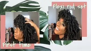 MY 1ST FLEXIROD SET | Natural Hair