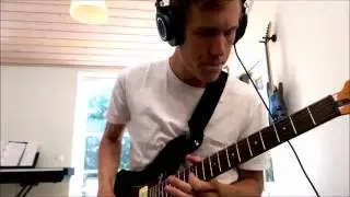 Lars Pedersen - Guitar Solo - Steve Vai Backing track Em