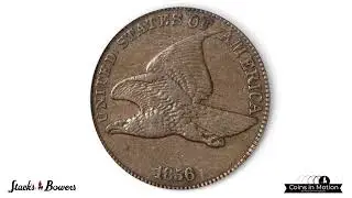 1856 Flying Eagle Cent. Snow-9. Proof-45 (PCGS). CAC. CMQ.