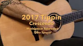 Dream Guitars - 2017 Tippin Crescendo, Madagascar Rosewood & Sitka Spruce #guitardemo
