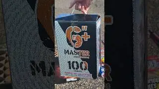 MASTER 6+ CANISTER SHELL FIREWORKS #Shorts #Fireworks