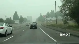 Oregon Wildfire Smoke Darkens the Sky