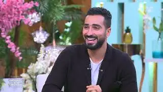 معكم منى الشاذلي | اعرف ليه محمد الشرنوبي كان محتار بين الغنا والتمثيل وهو صغير 😁👇