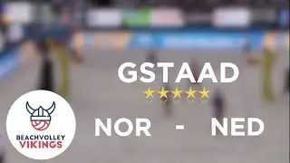 Mol.A/Sorum (NOR) vs. Brouwer/Meeuwsen (NED) 2019 FIVB Gstaad final