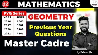 Math PYQ's Master Cadre 